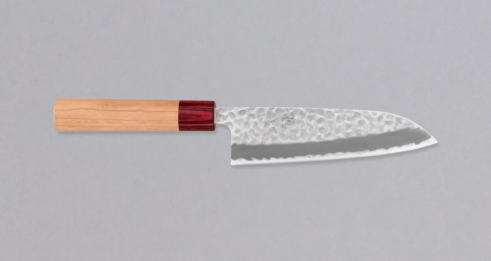 Tsunehisa Santoku Aogami Super Cherry 165mm (6.5") Best Choice