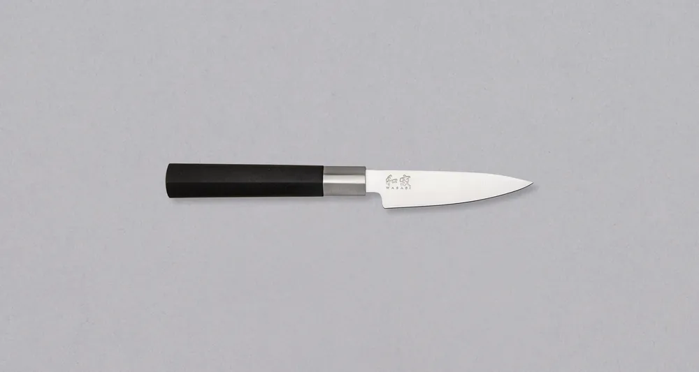 Next Day Delivery Kai Shun Wasabi Black Paring 100mm (3.9")