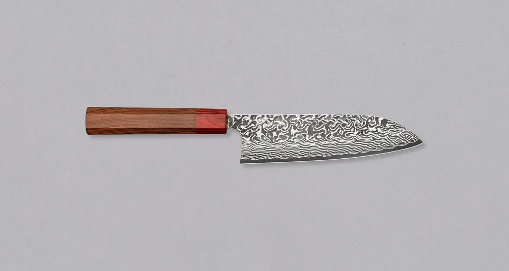 Kato Santoku SG2 Black Damascus 170mm (6.7") Limited Edition