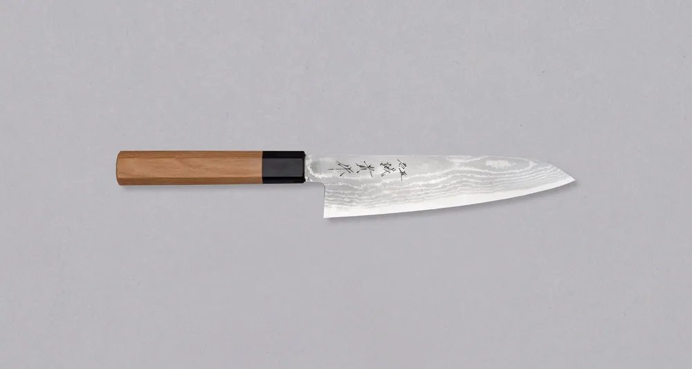Tanaka Gyuto Ginsanko Damascus 180mm (7.1") Best Choice