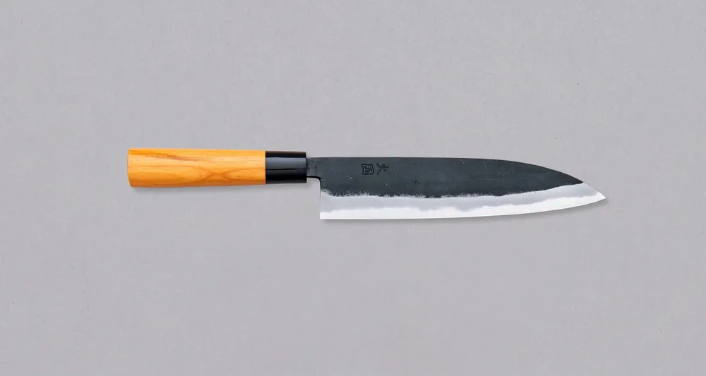 New Release Hinokuni Gyuto Shirogami #1 180mm (7.1")
