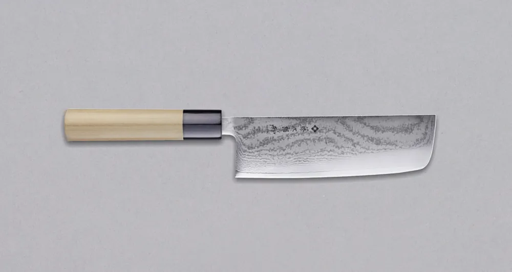 Tojiro Nakiri Damascus 165mm (6.5") Reduced Price