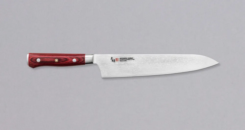 Limited Offer Mcusta Gyuto Damascus Flame 240mm (9.5")