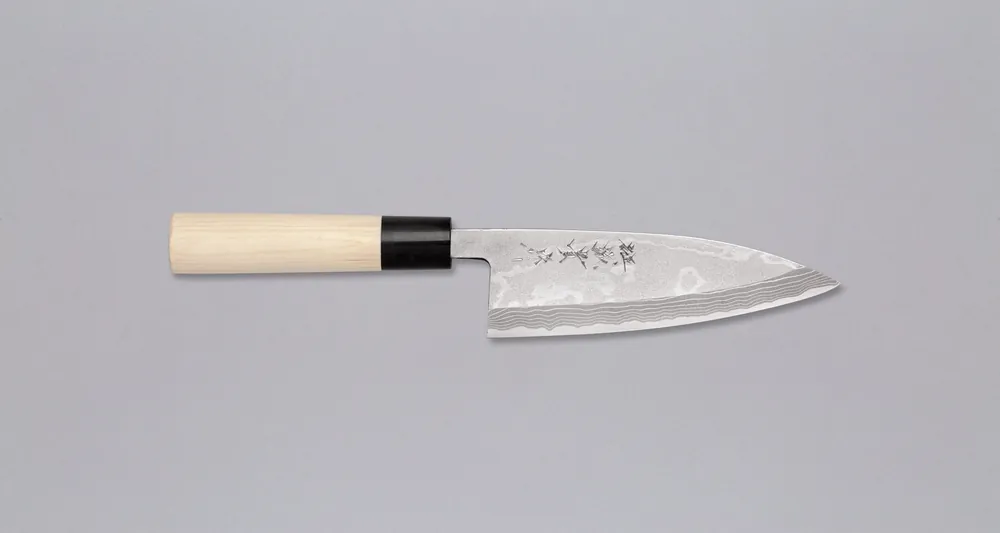 Best Price Tanaka Deba Damascus 135mm (5.3")