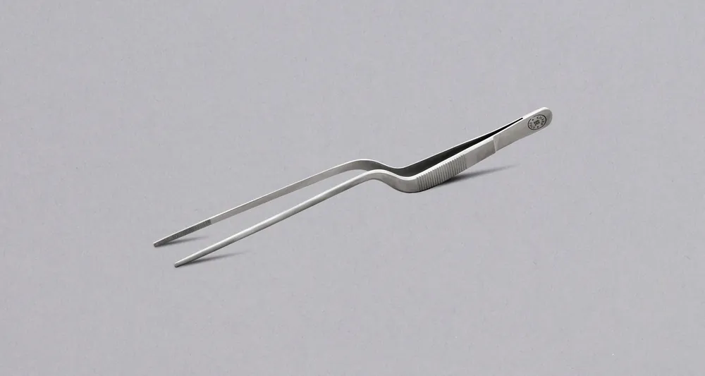 Plating Tweezers SILVER - 200mm (7.9") New Release