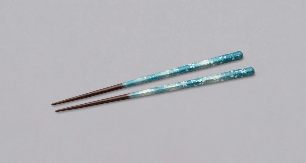 Warranty Included Kawai Chopsticks — Hanabiyori Blue