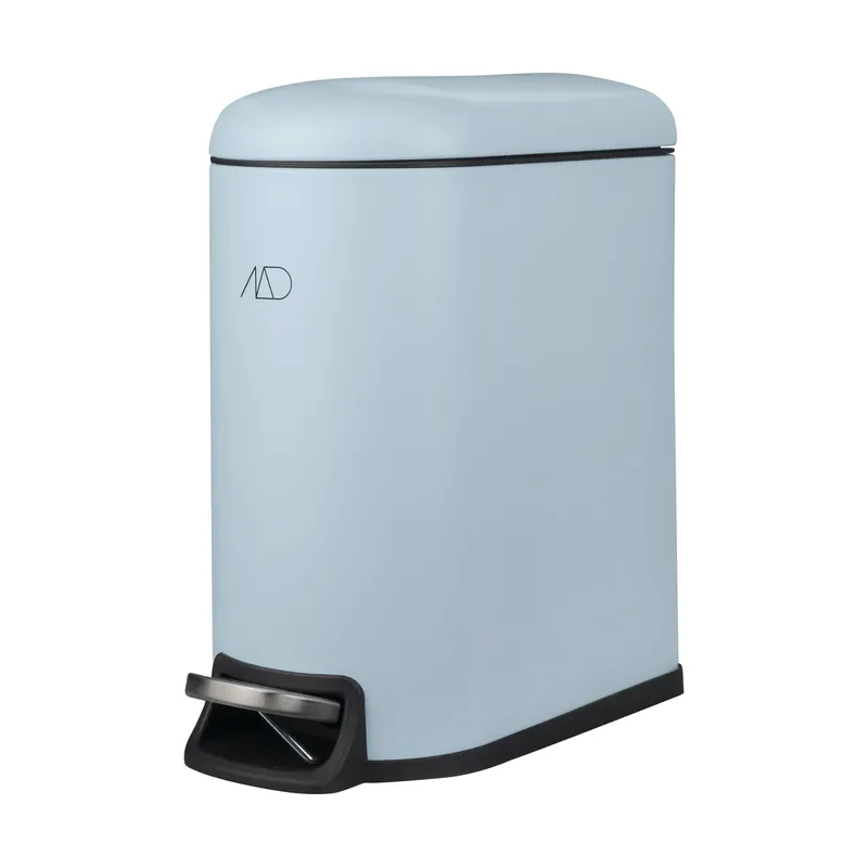 Mini-Walther pedal bin 5 L, Light blue Trending