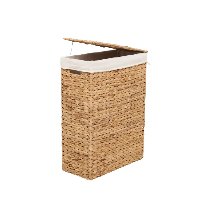 Lily laundry basket, Nature, water hyacinth, braided Discount