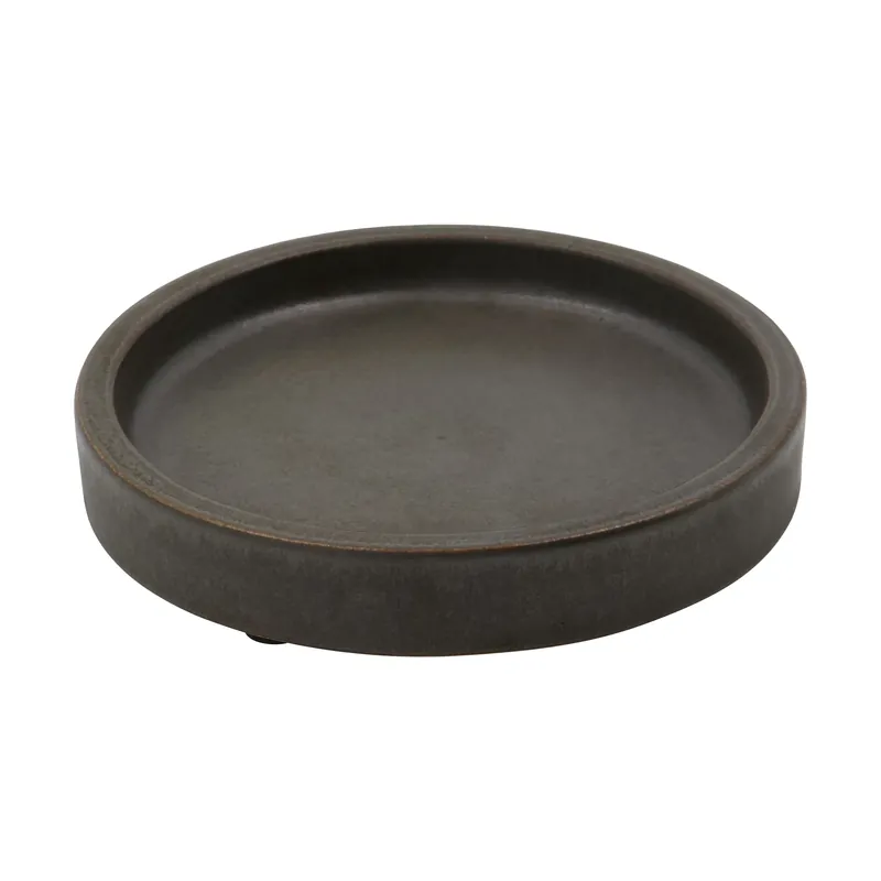 Datura soap dish Ø12.5 cm, Dark gray Direct From Factory