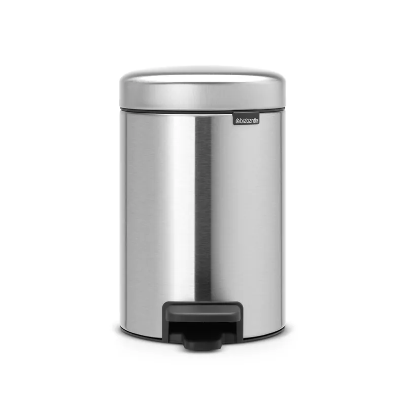 Luxury New Icon pedal bin 3 liter, white