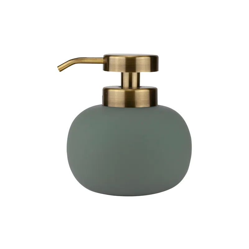 Clearance Lotus soap dispenser low, Black