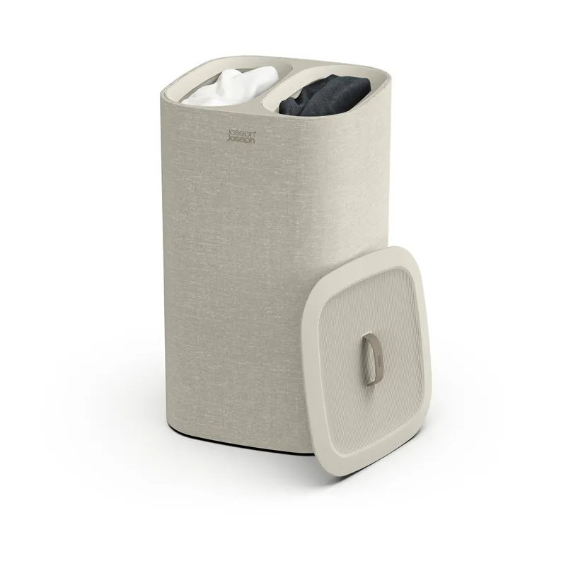 Tota laundry basket 60 L, Ecru Popular