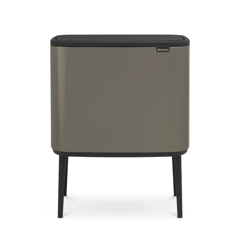 Big Sale Bo touch bin 11+23 litre, matte black