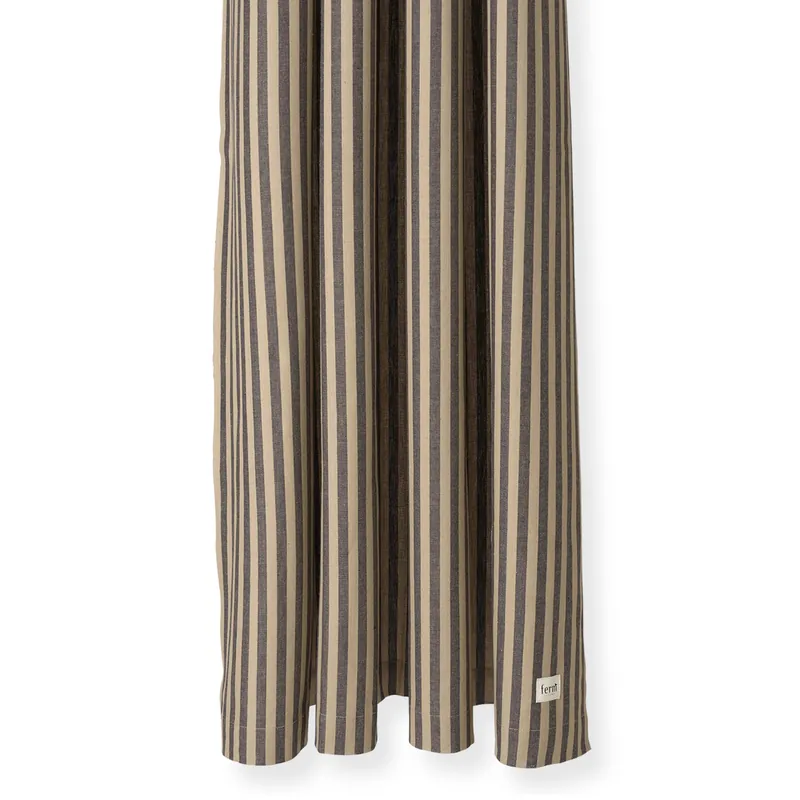 Warranty Included Chambray shower curtain, Warm yellow-parchment