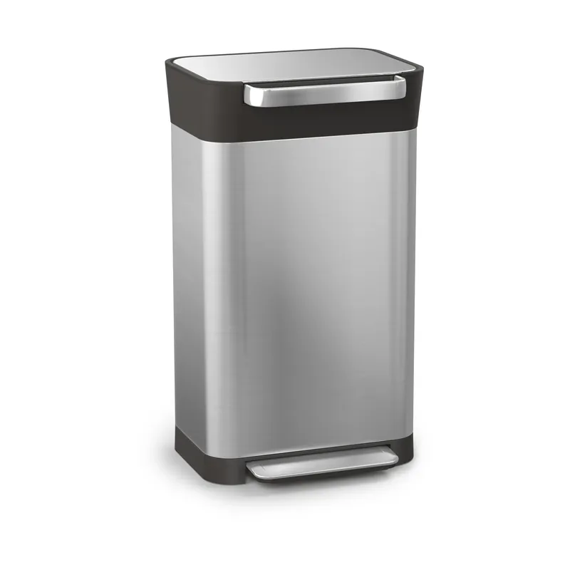 Joseph Joseph Titan trash compactor pedal bin 30 L, Carbon black Last Chance