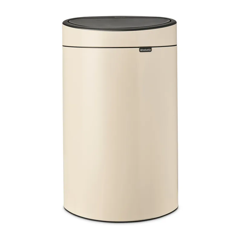 Luxury Touch Bin 40 liter, Soft Beige