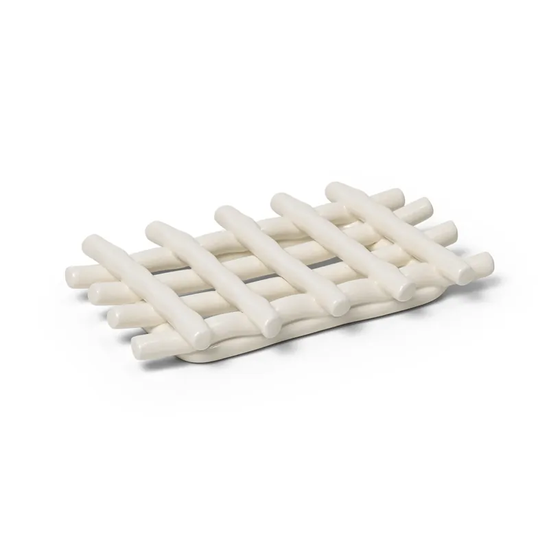 Ceramic soap dish 10x14.5 cm, Blue Latest