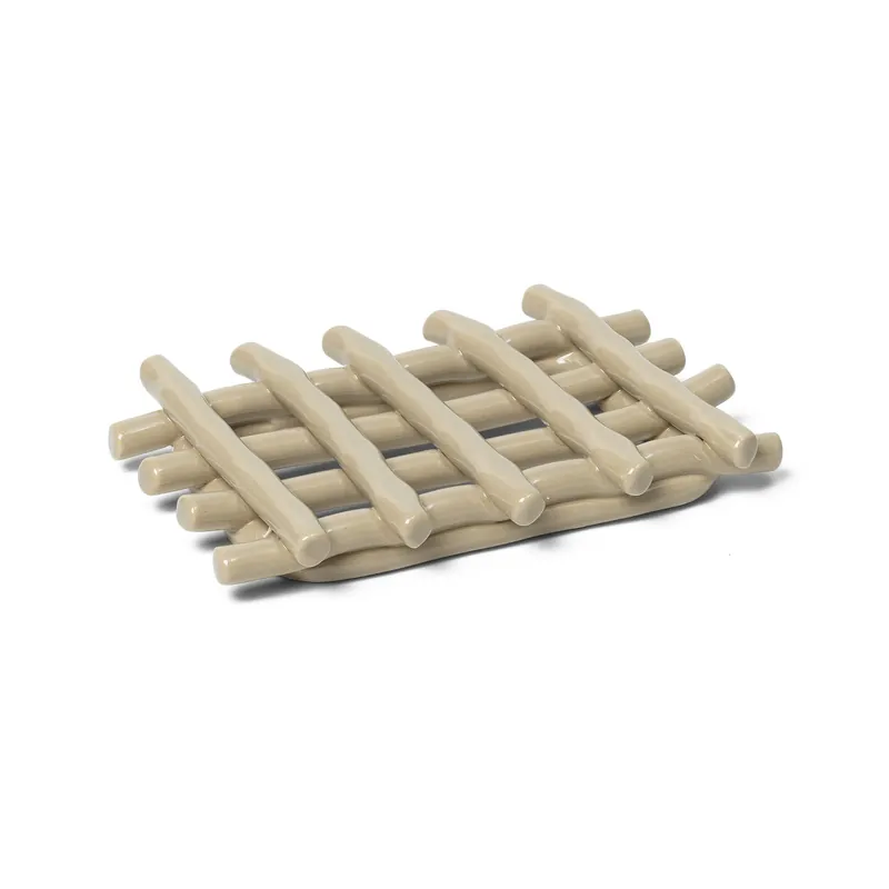 Same Day Shipping Ceramic soap dish 10x14.5 cm, Blue