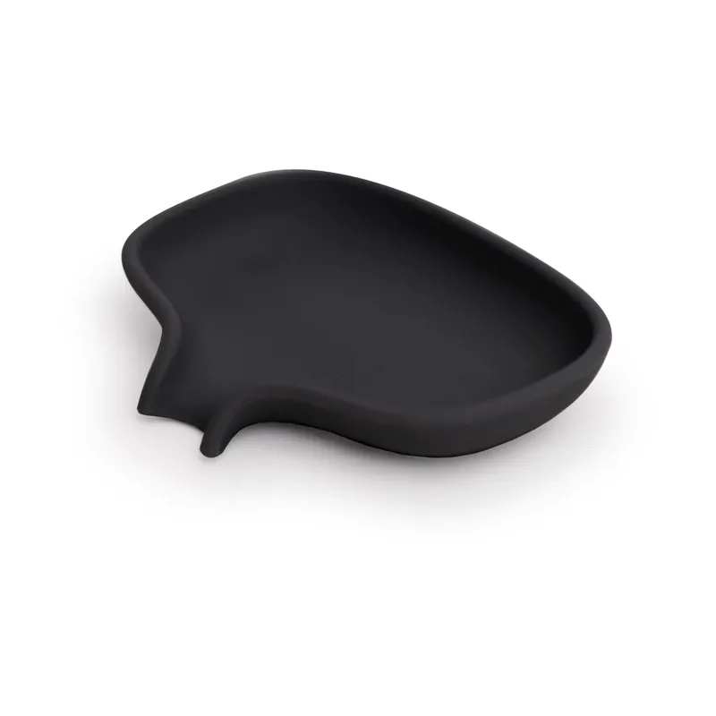 Soap Saver Flow soap dish with drainage spout small, White Direct From Manufacturer