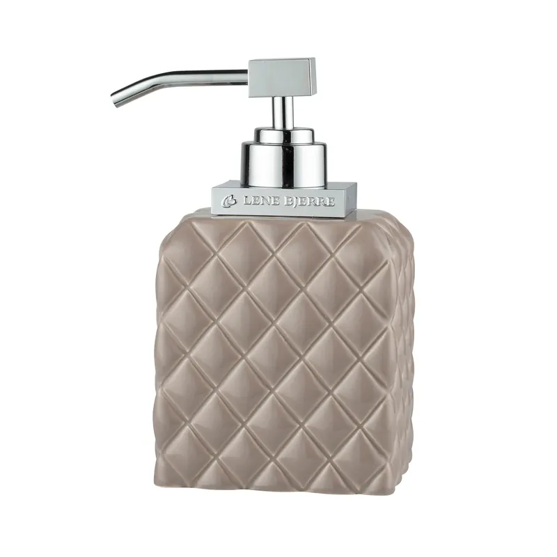 Popular Portia soap dispenser, camel-gold