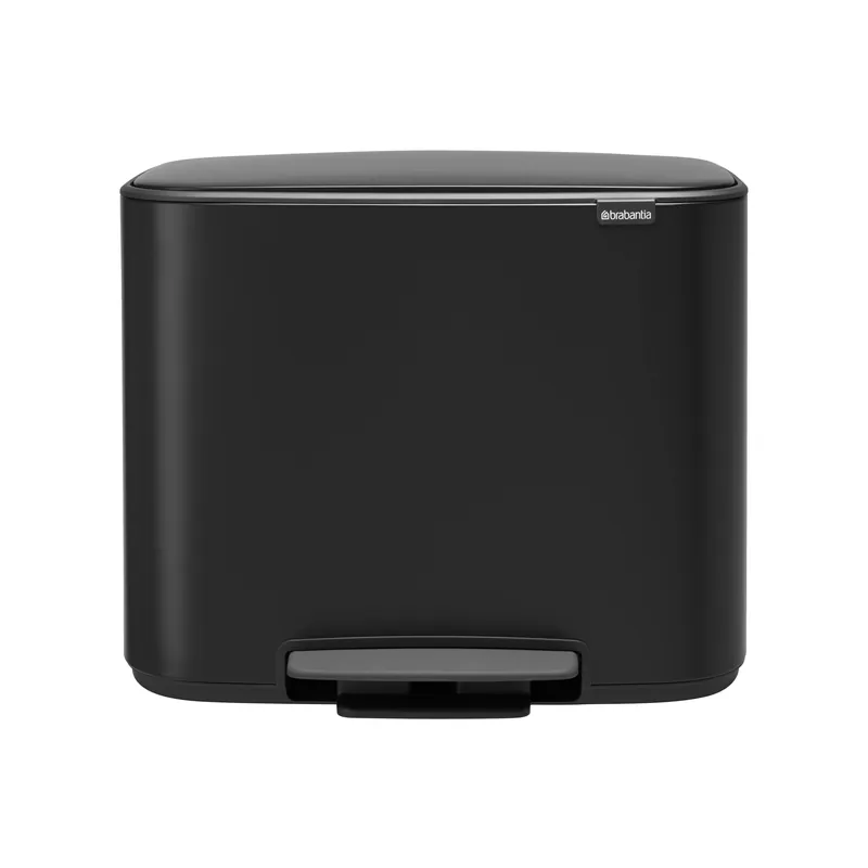 Bo pedal bin 11+23 l, white Fan Favorite