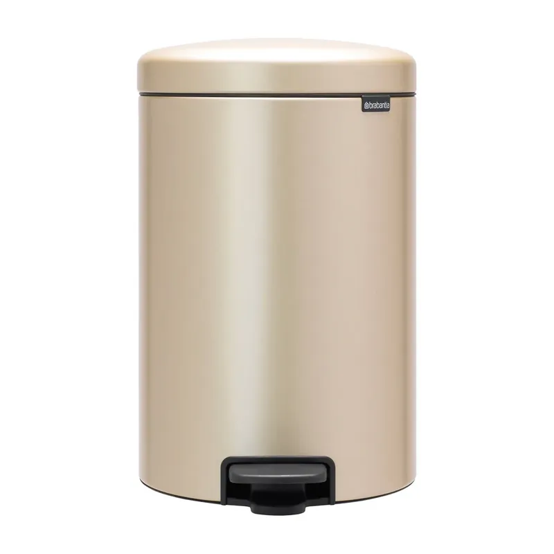 New Icon pedal bin 20 liter, white Instant Buy