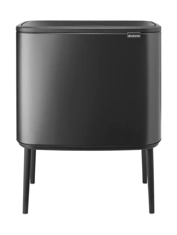 Bo touch bin 11+23 litre, matte black Save Now