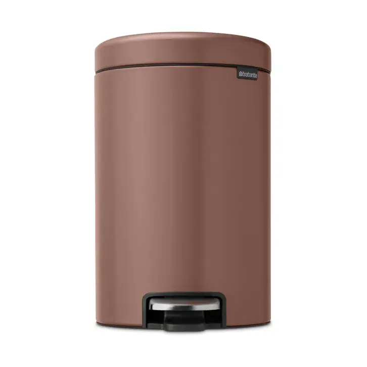 Buy Direct New Icon pedal bin 12 liter, Soft beige