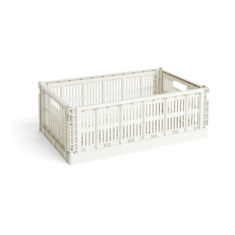 Factory Price Colour Crate L 34.5x53 cm, Off-white