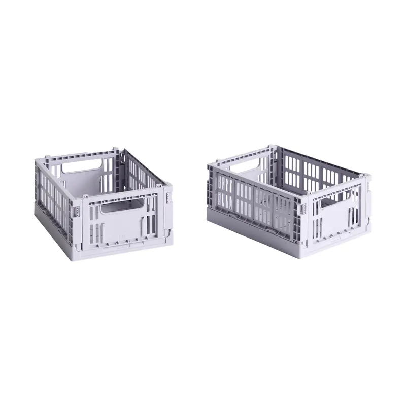 Budget HAY Colour Crate Mini 2-pack 13x17 cm, Off white