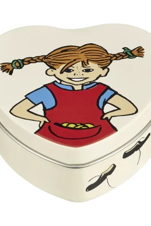 Trending Pippi tin heart-shaped 4x10 cm, Be More Pippi