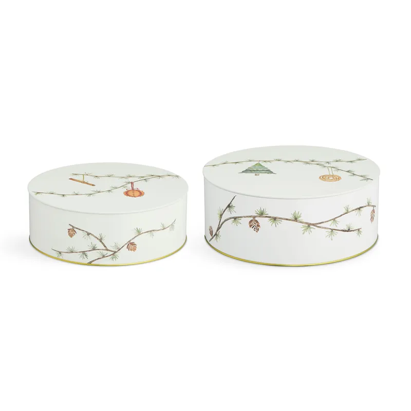 Must Have Hammershøi Christmas storage jar 2-pack, White