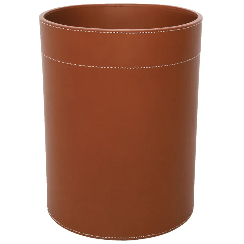 Ørskov waste basket leather, Cognac Today Only