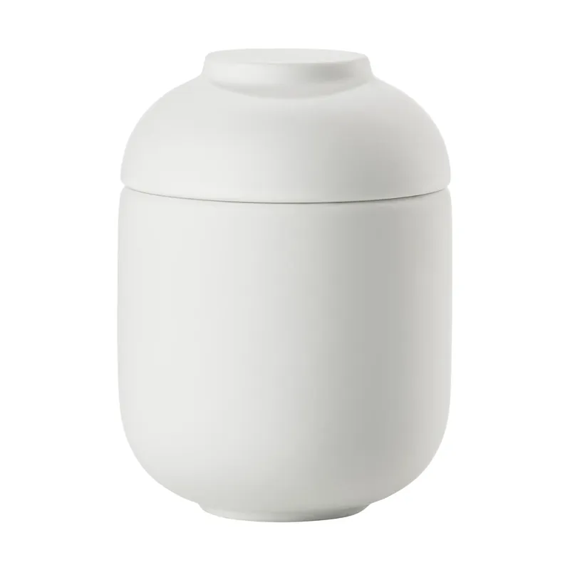 Sensu jar with lid Ø6.5x9 cm, Sand Budget