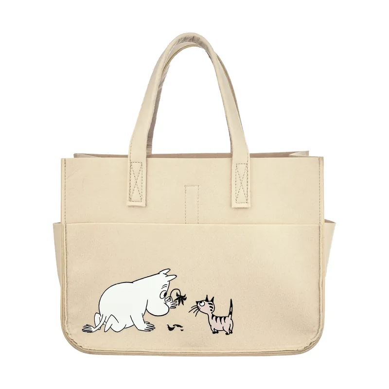 Cheap Moomin pets storage basket 25x40 cm, Beige