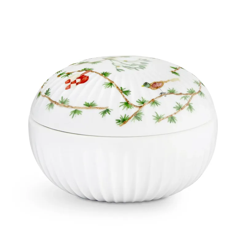 Luxury Hammershøi Christmas sweets candy bowl Ø11.5 cm, White