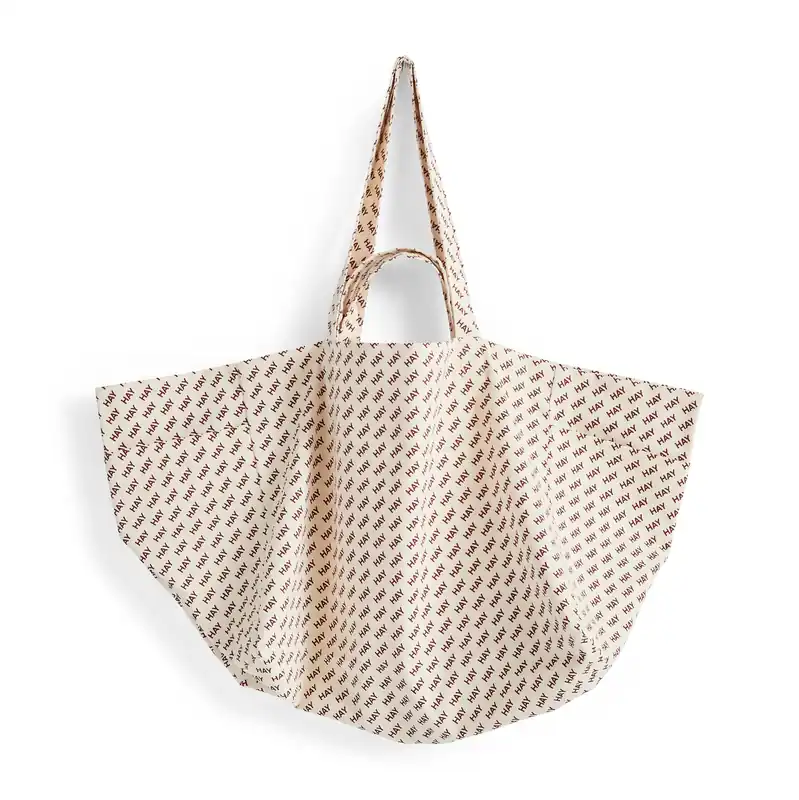 Modern HAY Logo Weekend bag, Burgundy