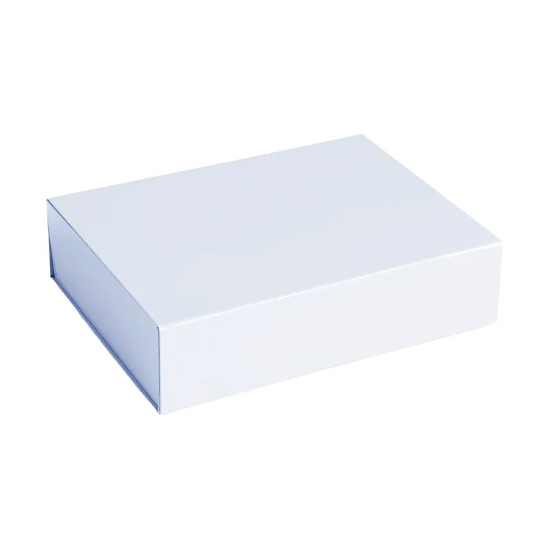 Bulk Order Colour Storage S box with lid 25,5x33 cm, Vibrant blue