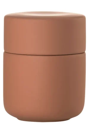 Ume container with lid, Terracotta Trusted Brand