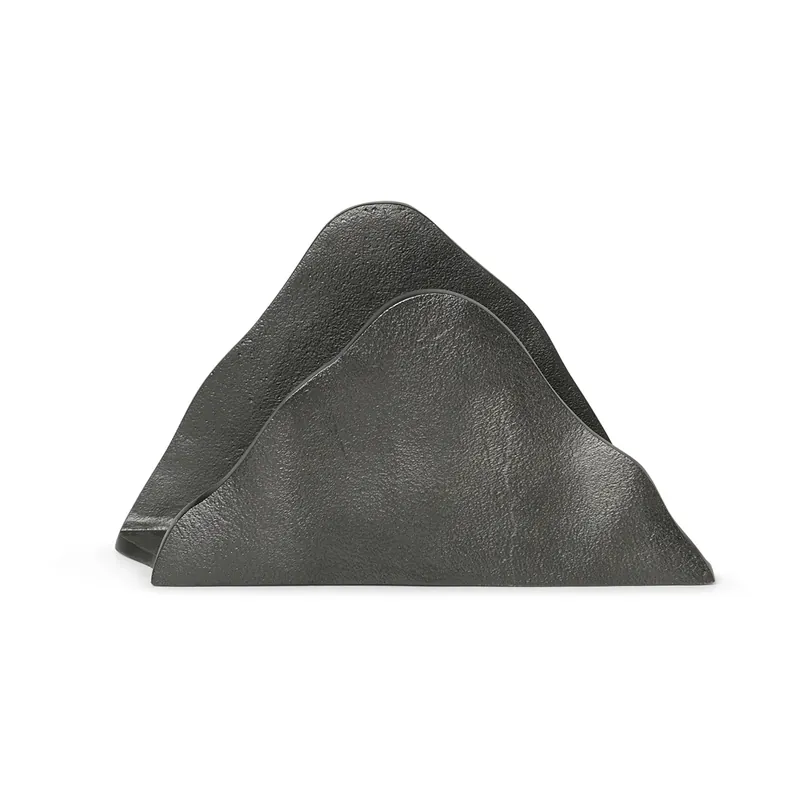 Discount Yama letter stand, Blackened aluminum