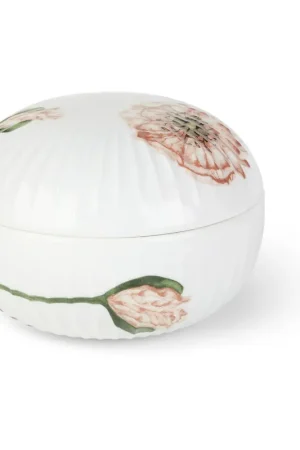 Best Seller Hammershøi Poppy box Ø12 cm, White-decor