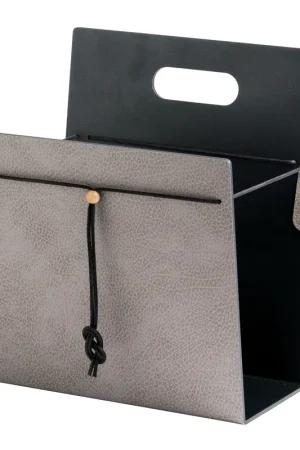 Worldwide Shipping Magazine Holder Hippo M, anthracite-grey