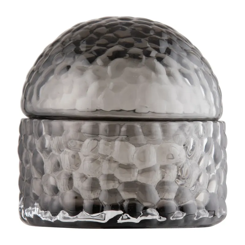 Arura box with lid 8 cm, Black Limited Edition