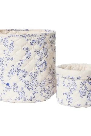 Best Price Jardim Satin quilted basket 2 pieces, 20xØ20 cm + 30xØ30 cm