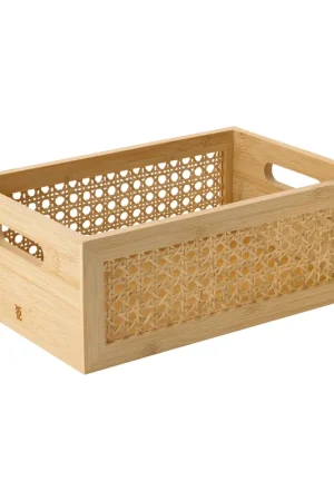 Certified Bamboo box storage box 20x30 cm, Bamboo