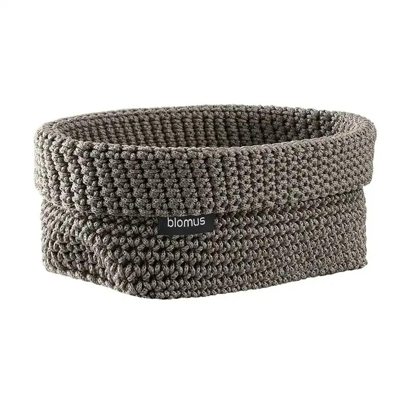 Affordable Tela textile basket L 12x20 cm, Sand