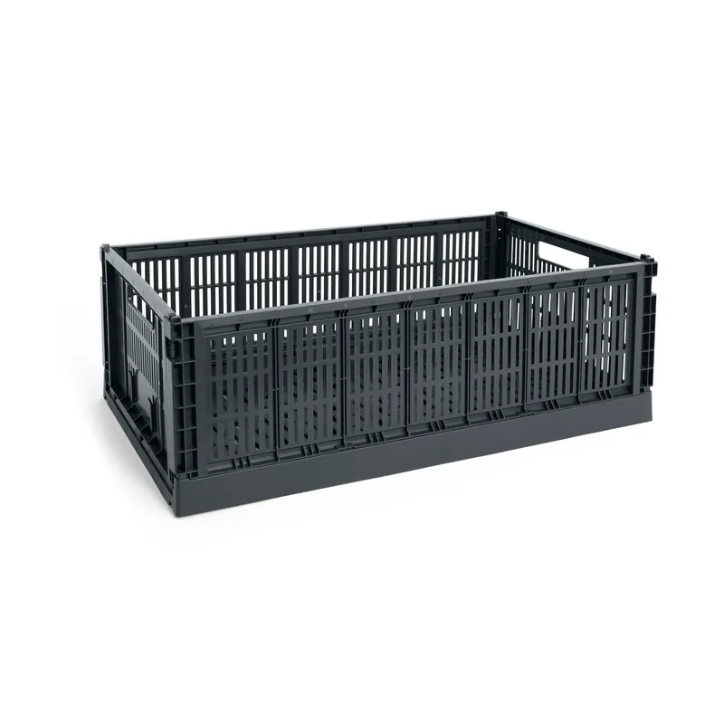 Bargain Colour Crate XL 42x68 cm, Grey
