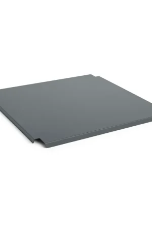 Warranty Included Colour Crate lid large square, Grey
