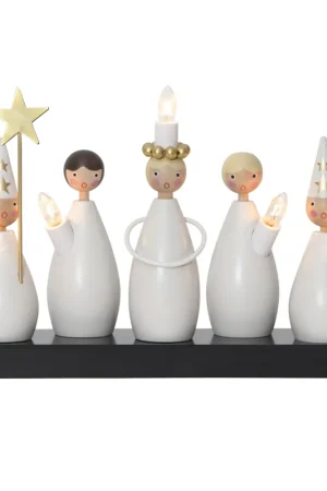 Lucia Choir candle arch, White Affordable