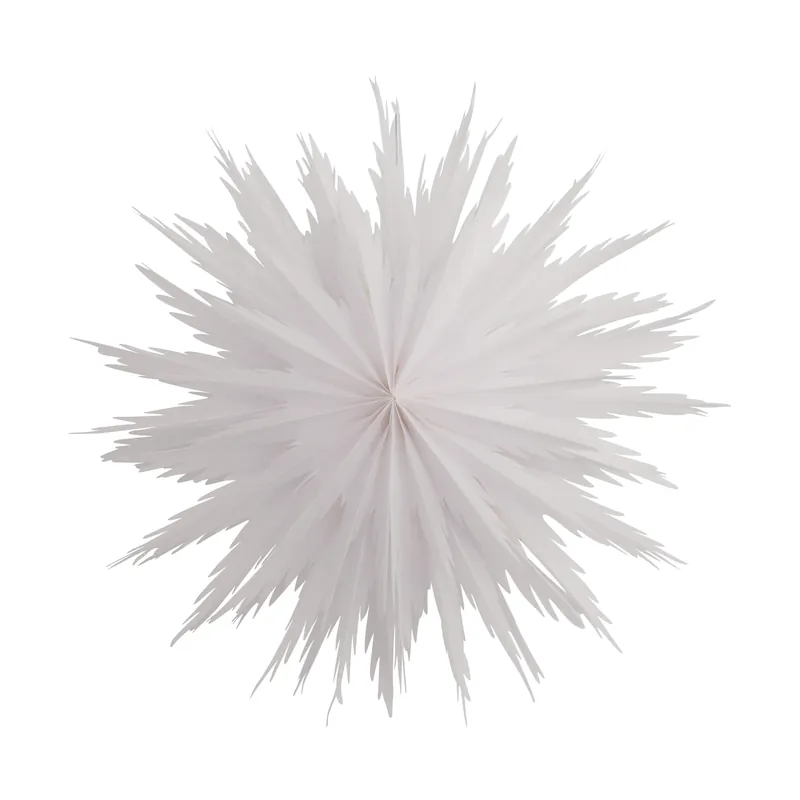 Last Chance Liz advent star Ø50 cm, White